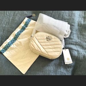 KIRA CHEVRON TEXTURED SMALL CAMERA BAG